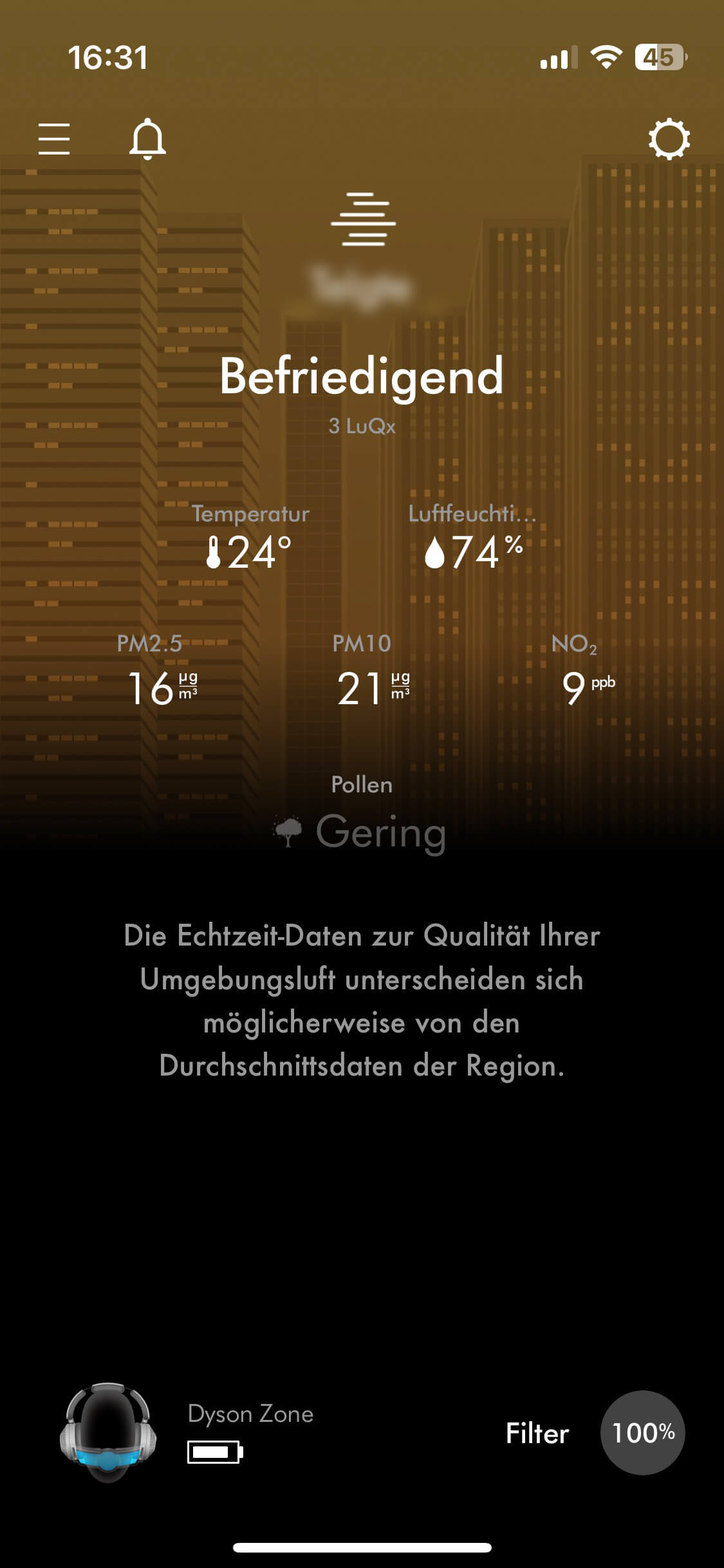 MyDyson Zone App 1