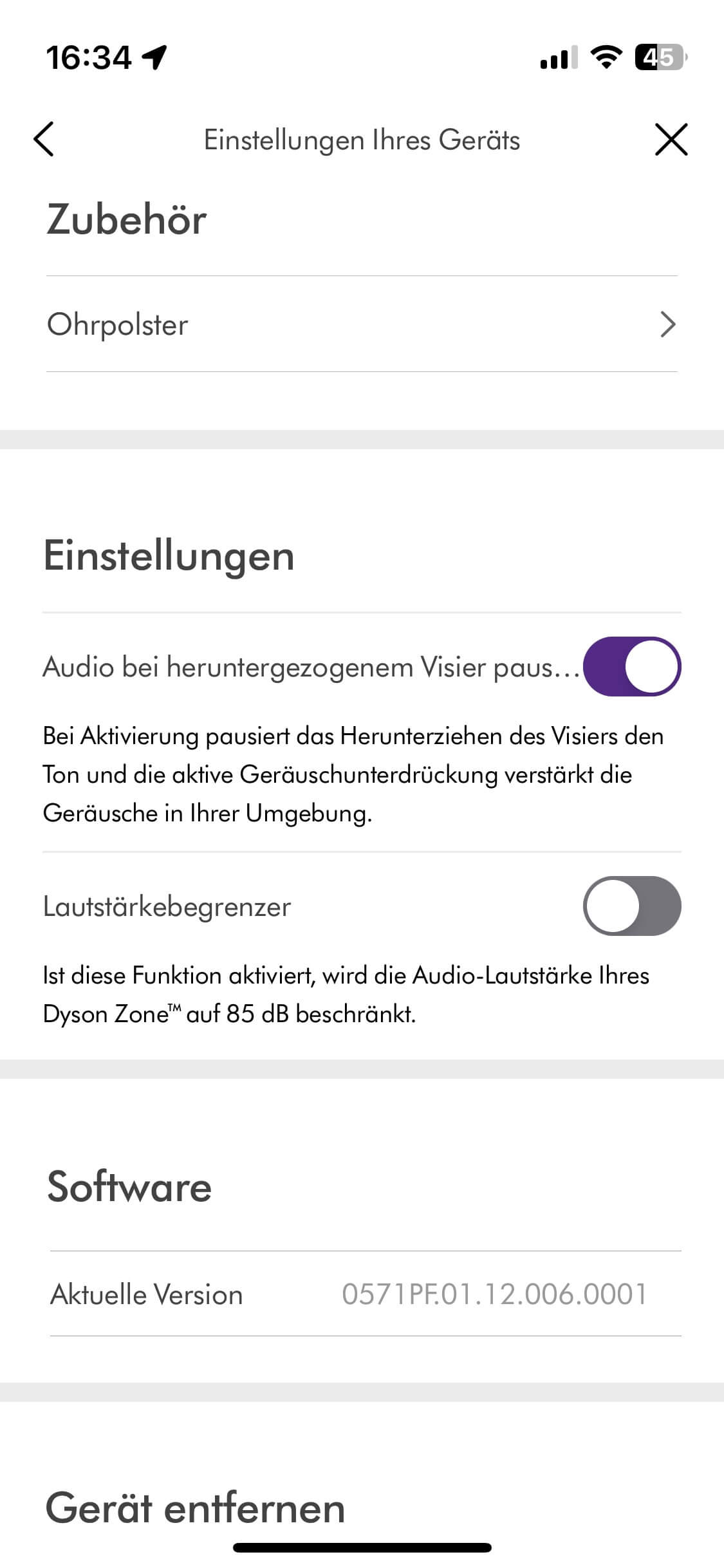 MyDyson Zone App 11