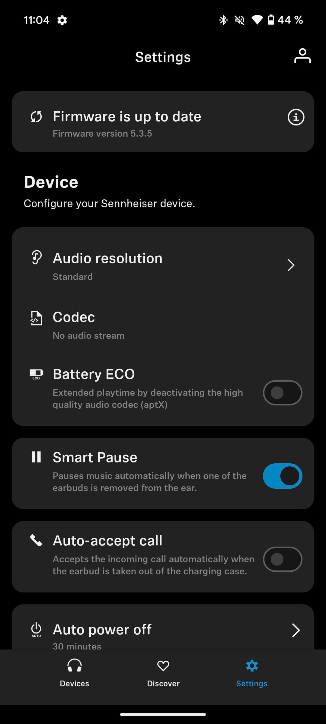Sennheiser Momentum True Wireless 4 Smart Control App 10