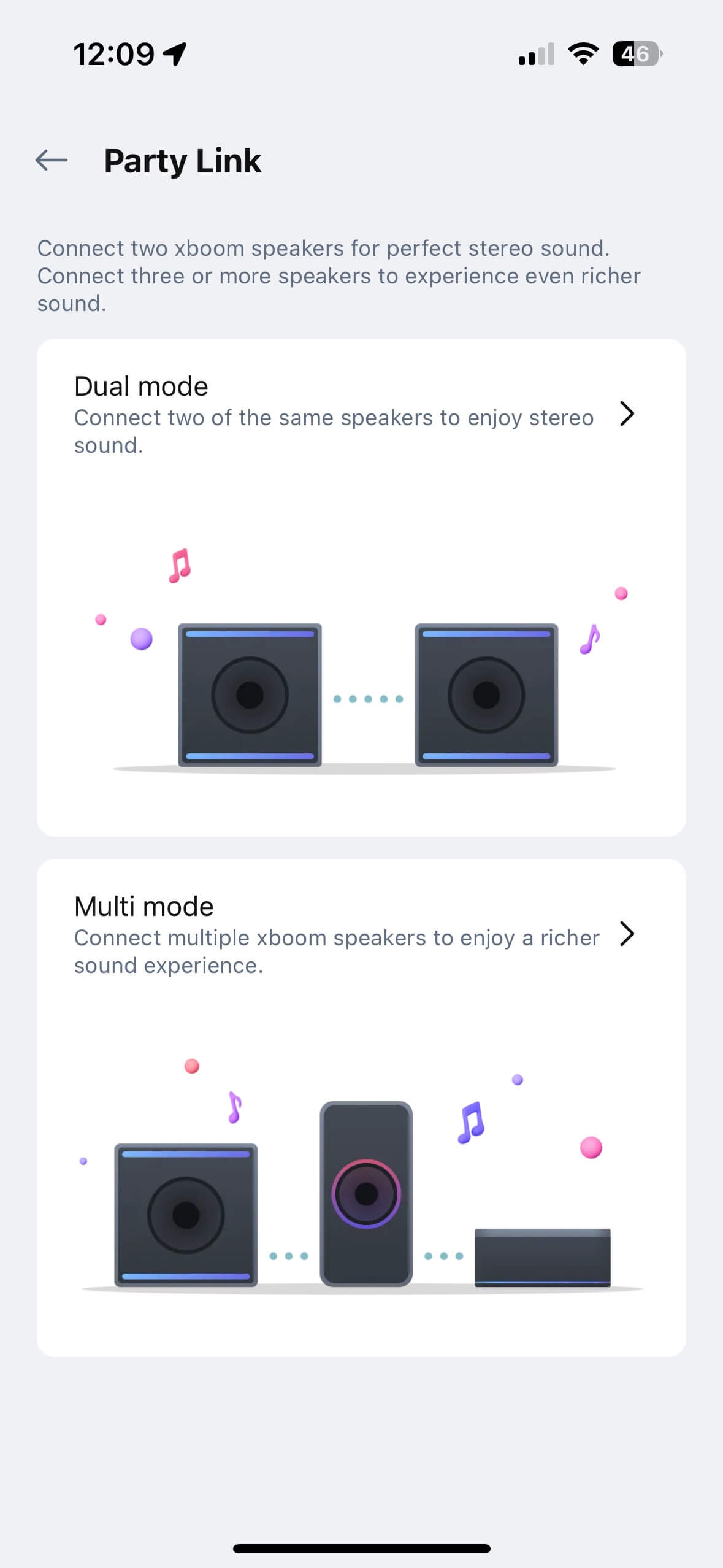 LG xboom Grab App