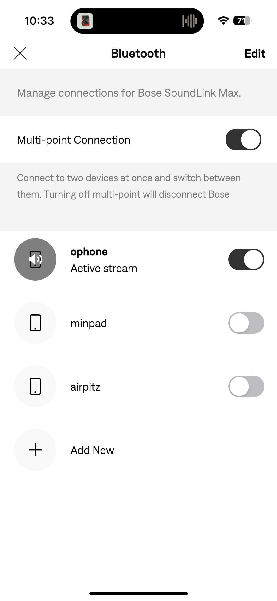 Bose SoundLink Max App
