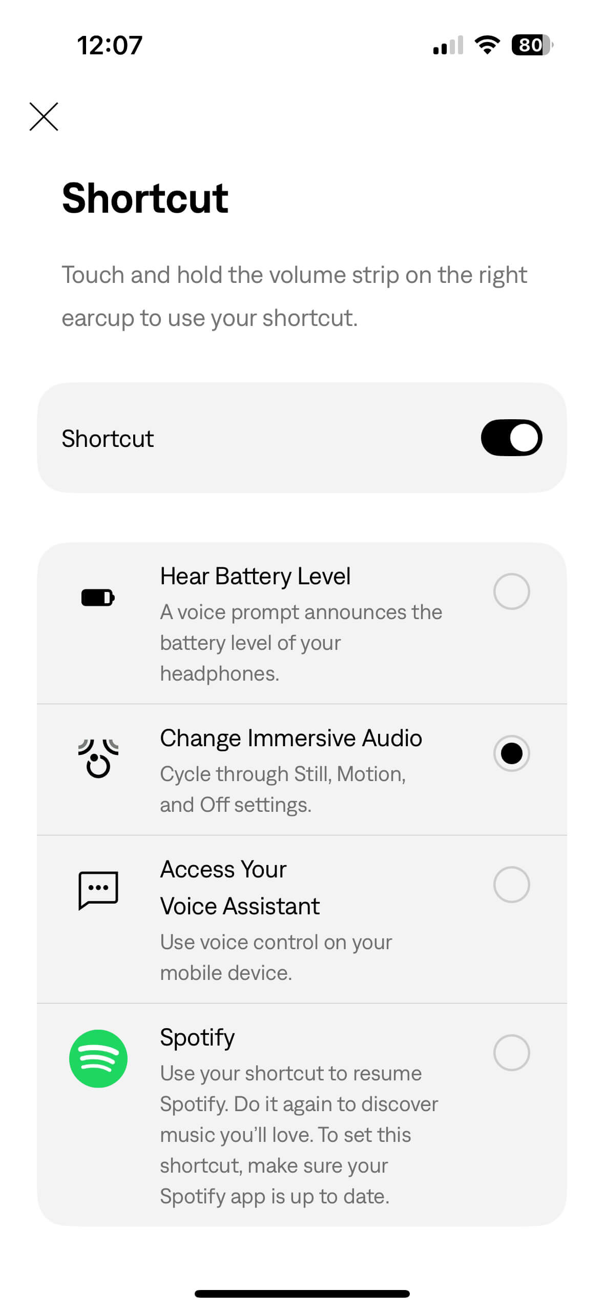 Bose QuietComfort Ultra Headphones 2 Gen App Screenshot