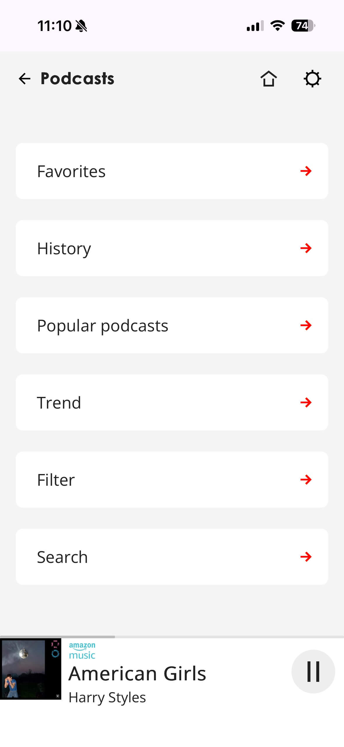 JBL L42ms Music System App