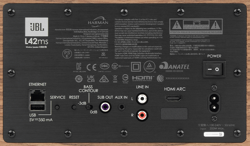 JBL L42ms Music System