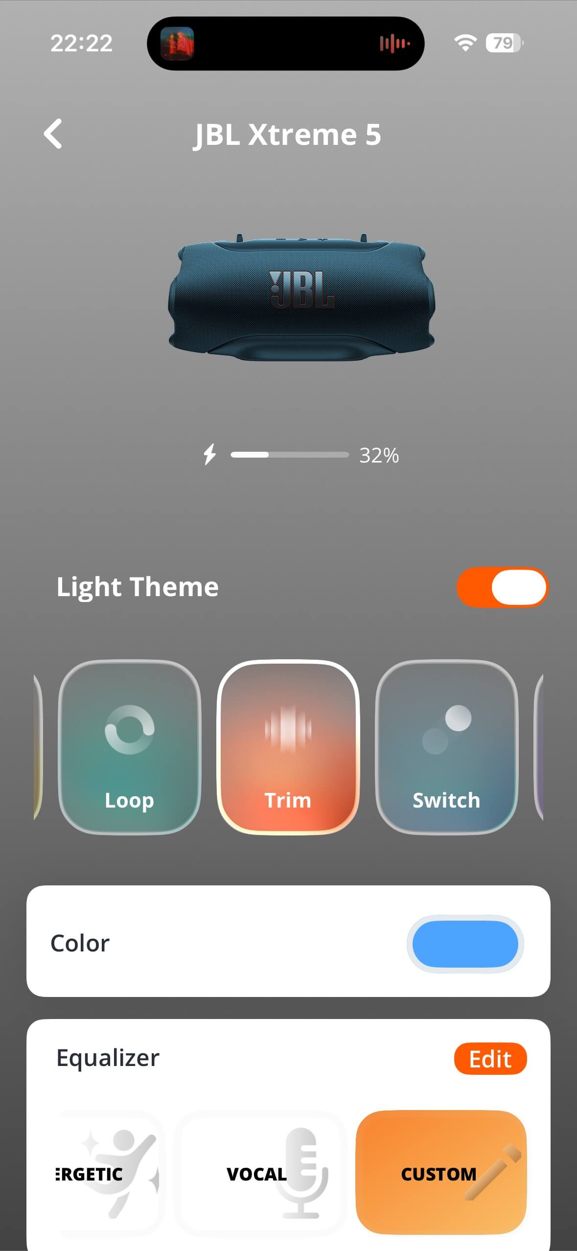 JBL XTREME 5 App ENG