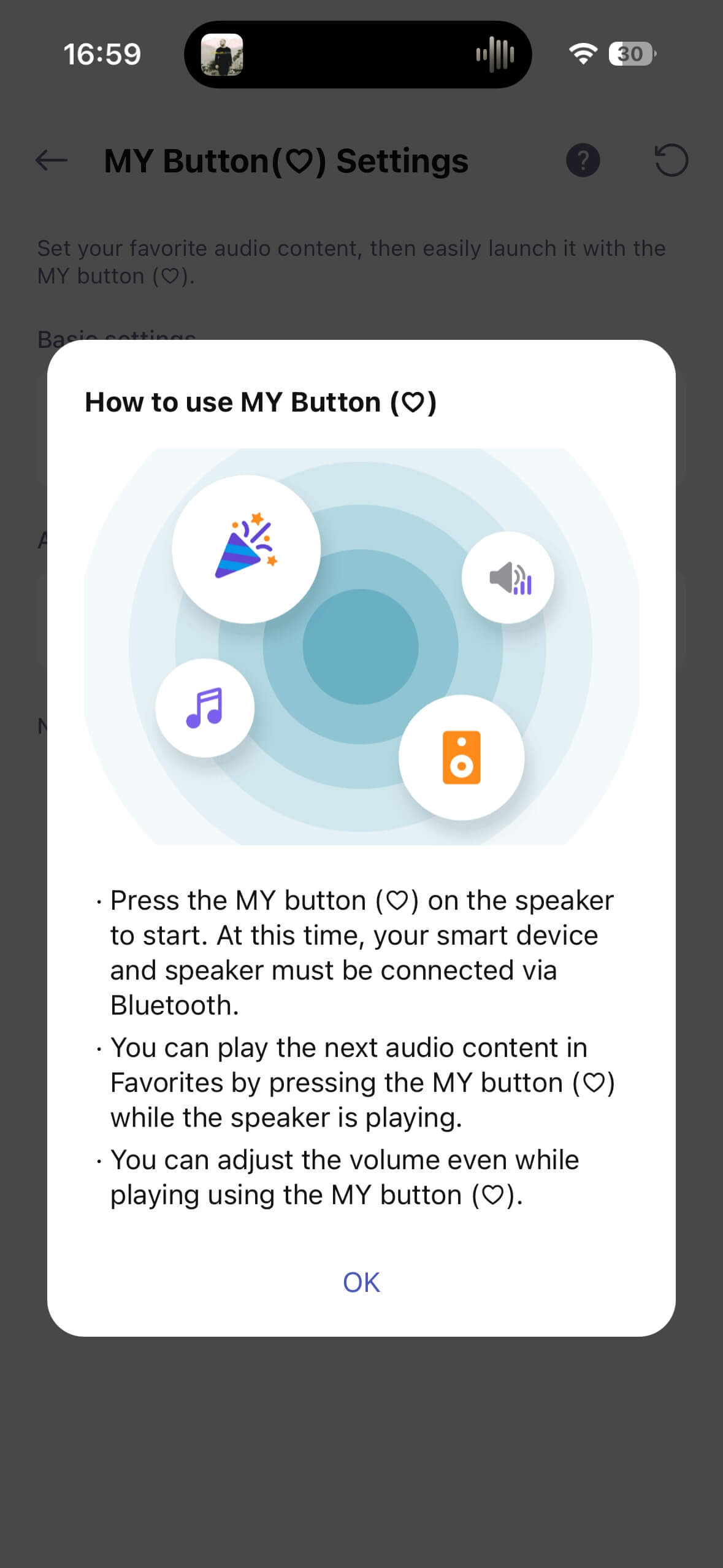 LG xboom Mini App ENG