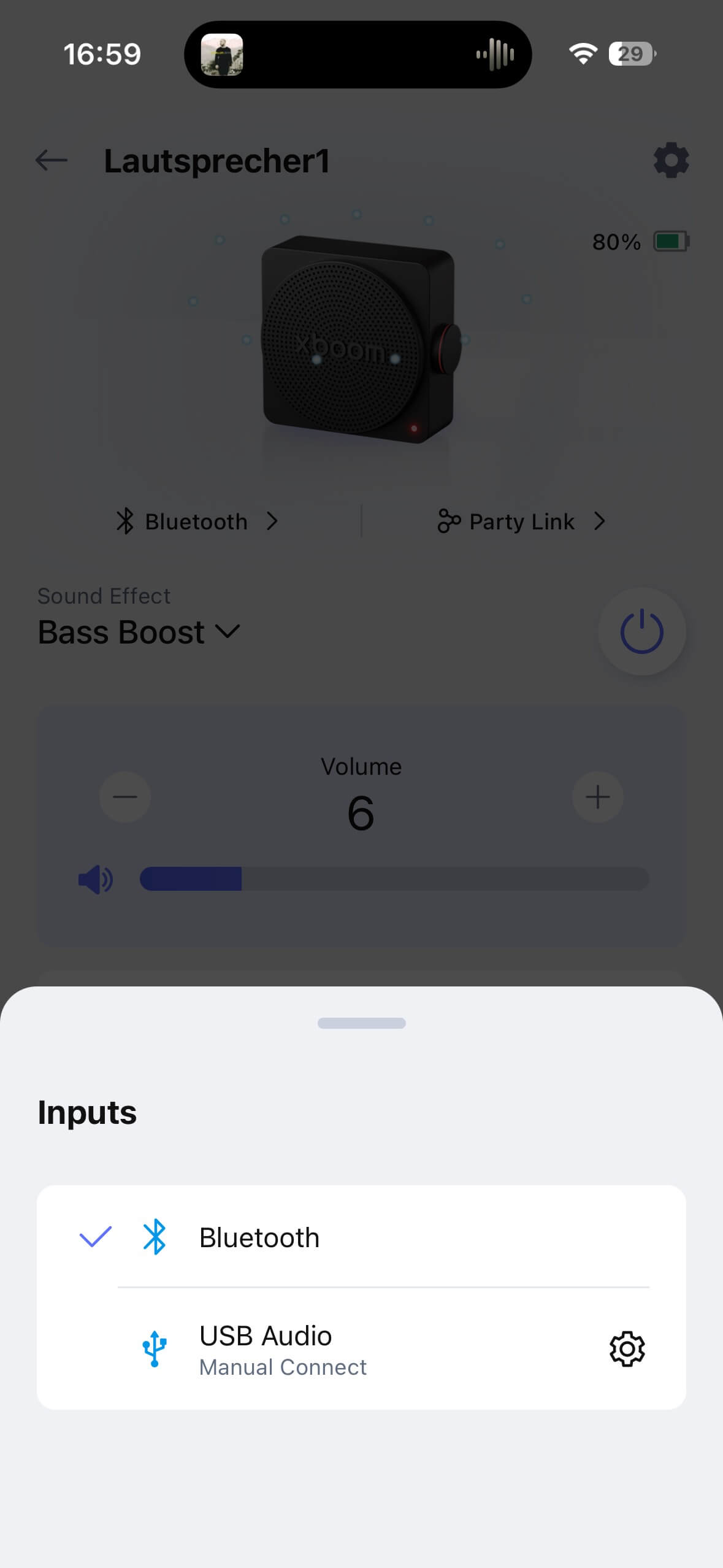 LG xboom Mini App ENG